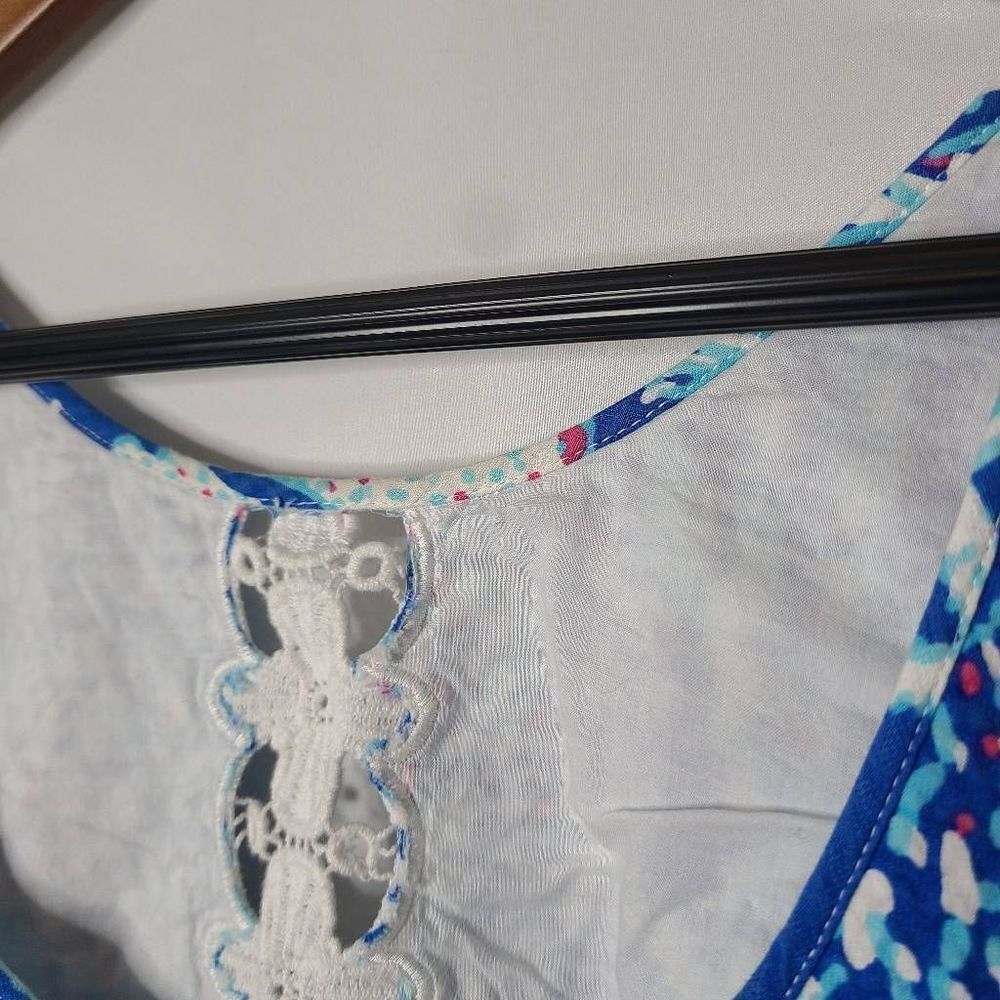 Lilly Pulitzer Good Reef Ember Shift Dress Size 10 - Picture 5 of 7